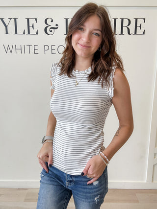Sammy Ruffle Tank Top