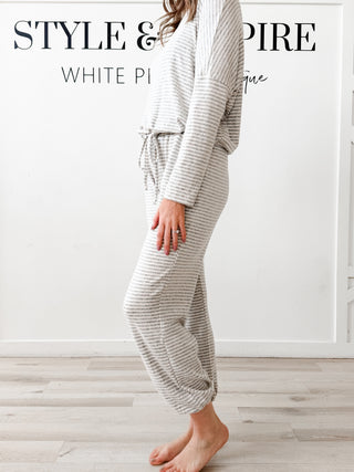 Colby Brushed Strip Pants