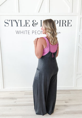 Larina Washed Lounge Jumpsuit