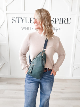 Nikki Dual Compartment Sling Bag
