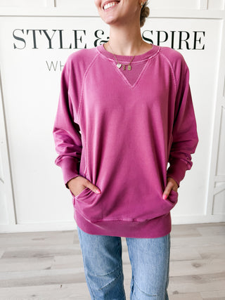 Holly French Terry Sweatshirt