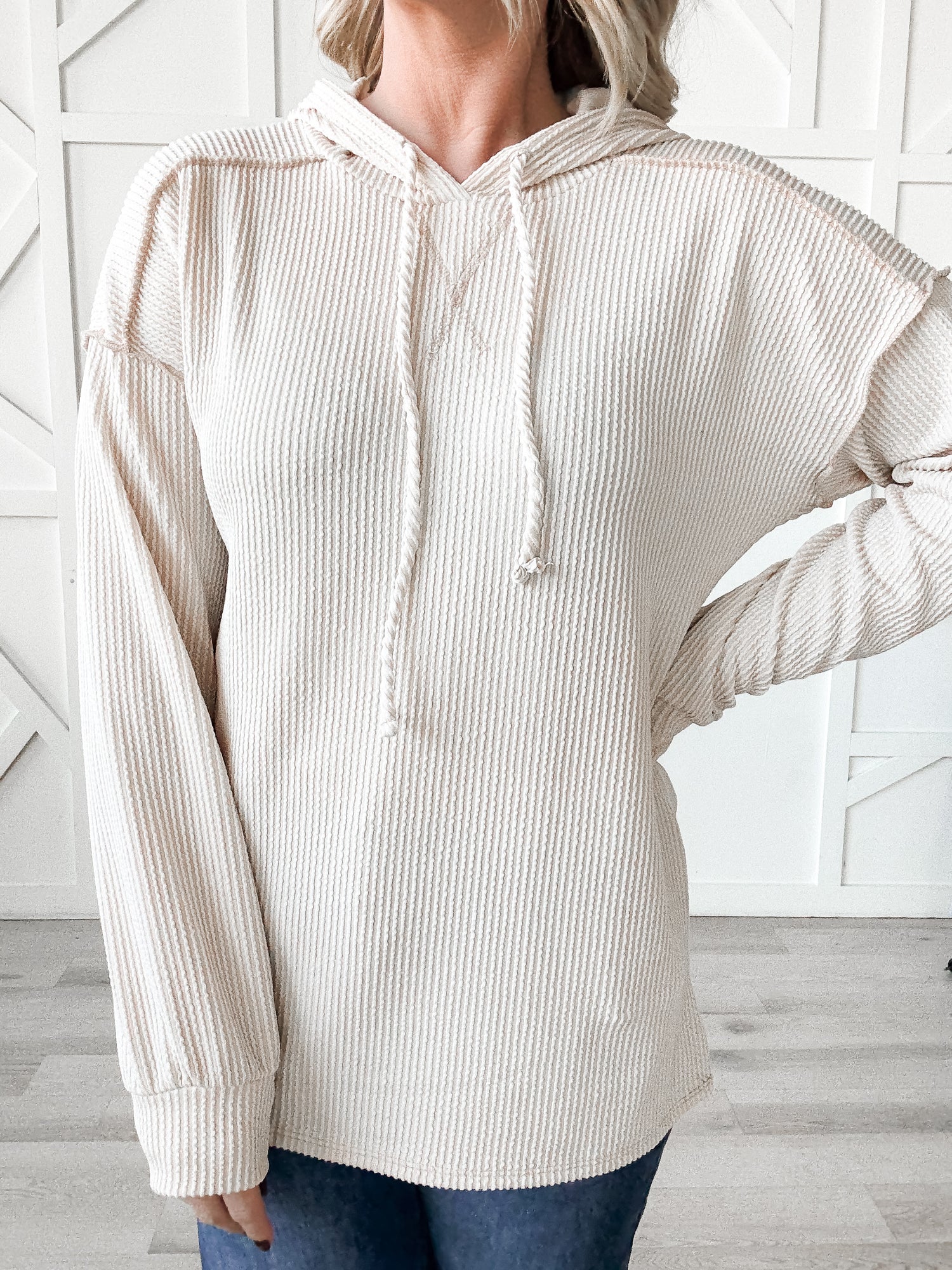 Marlys Urban Ribbed Hoodie
