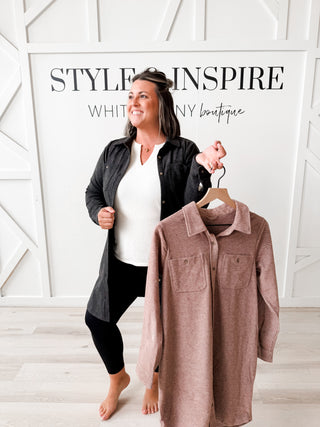 Leslie Button Up Dress