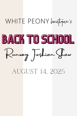 Back to School Runway Fashion Show Ticket