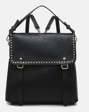 Backpack w/Studded Details