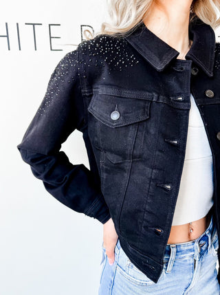 Beverly Embellished Jean Jacket *Final Sale*