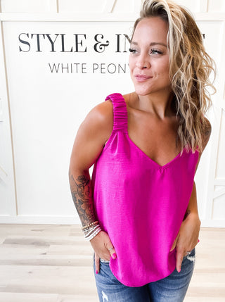 Brielle Curvy Air Flow tank