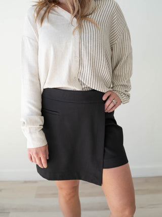 Brynn High Waist Wrap Skort *Final Sale*