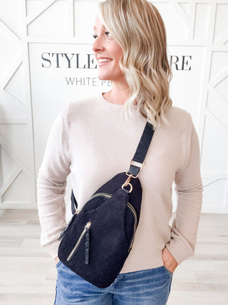 Nikki Dual Compartment Sling Bag