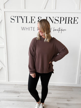 Karinna Cloudy Knit Hoodie
