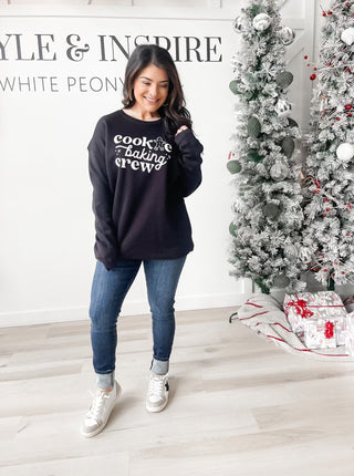 Cookie Baking Crew Graphic Sweatshirt