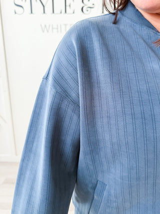 Drift Textured Zip Jacket