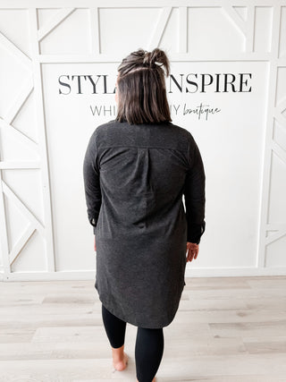 Leslie Button Up Dress