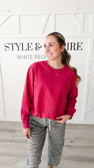 Ramona Bubble Hem Pullover