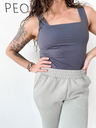 Elliot Square Neck Tank Top