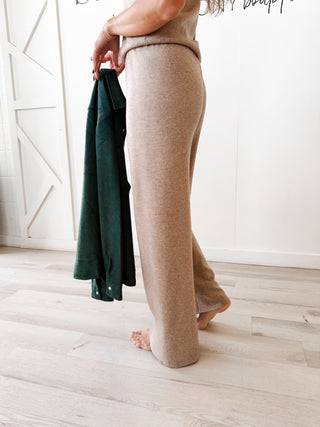 Trinity Wide Leg Knit Pants