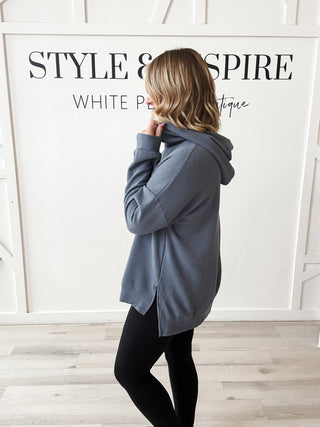Karinna Cloudy Knit Hoodie