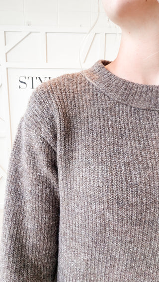 Geri Ribbed Super Soft Sweater