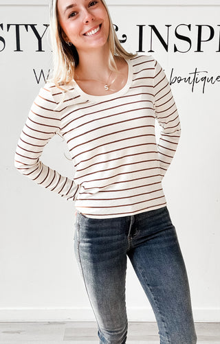 Lauren Scoop Neck Top