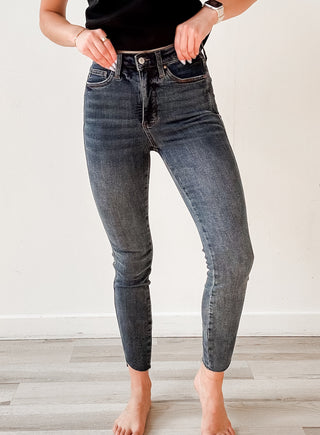 Judy Blue TC Step Hem Skinny Jeans