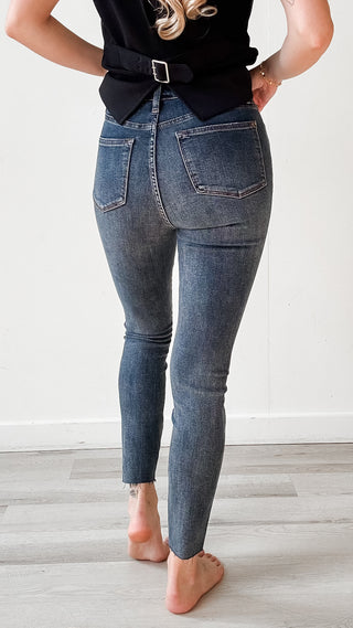 Judy Blue TC Step Hem Skinny Jeans