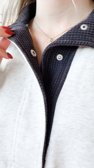 Lyla Thermal Contrast Sweatshirt