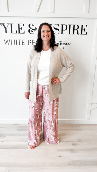 Luella Floral Wide Leg Pants