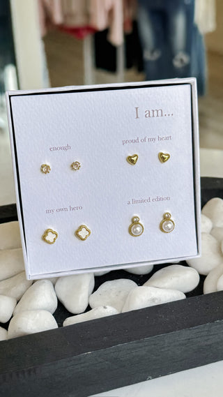 Earring 4 Set Gift Box *Final Sale*