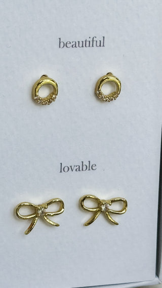 Earring 4 Set Gift Box *Final Sale*