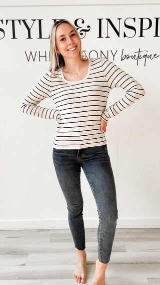 Lauren Scoop Neck Top