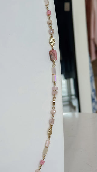 Assorted Bead Long Signature Necklace. *Final Sale*