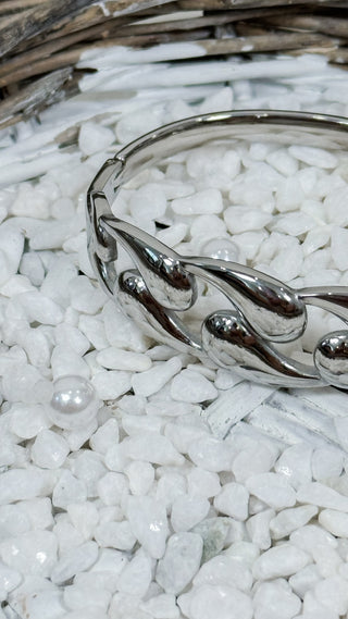 Solid Chain Bangle Bracelet. *Final Sale*
