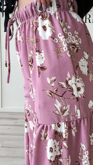 Luella Floral Wide Leg Pants