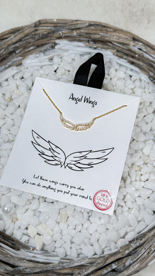 Angel Wings Necklace *Final Sale*