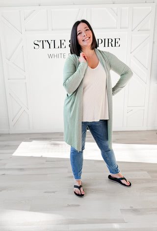 Gracie Long Line Cardigan