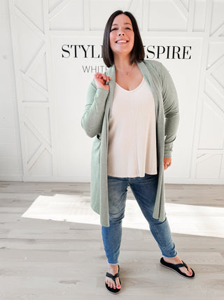 Gracie Long Line Cardigan