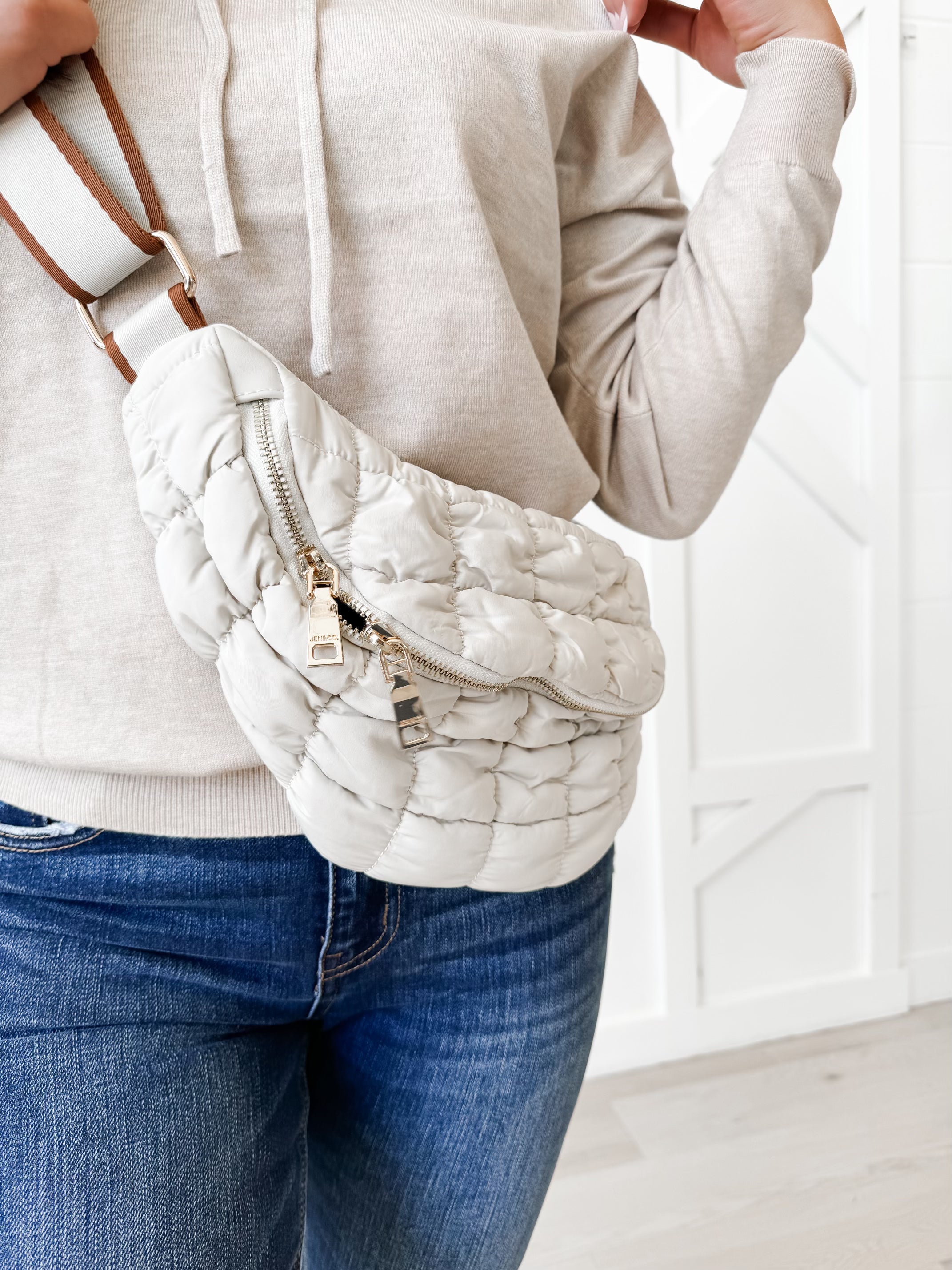 Belt bag quilted sale