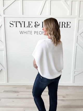 Teresa Short Sleeve Boxy Top