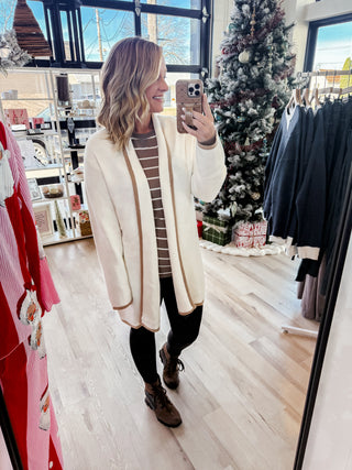 Colette Long Line Cardigan