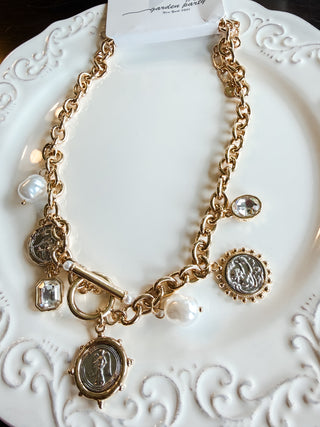 Toggle Charm Necklace