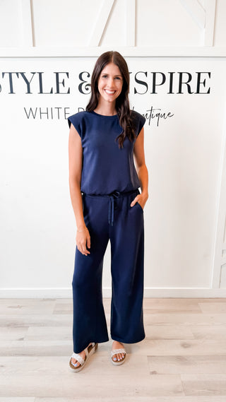 Dayna Modal Drawstring Wide Leg Pants