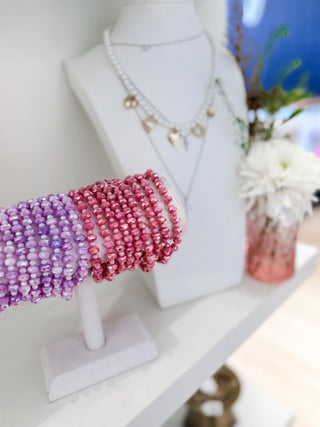 Glass Bead Bracelets.  *Final sale*