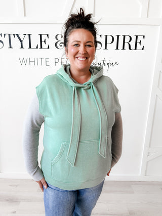 Shantelle Sleeveless Hoodie