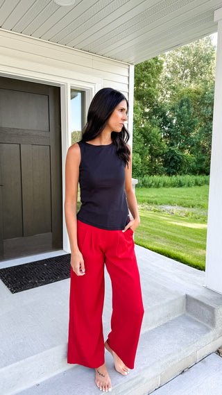Ginnie Luxe Wide Leg Pants