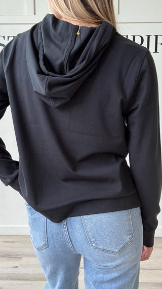 Izzy Micro Rib Hoodie