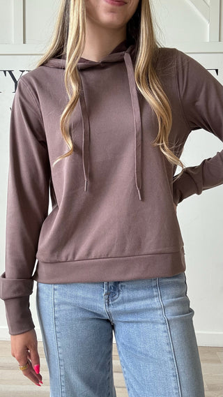 Izzy Micro Rib Hoodie