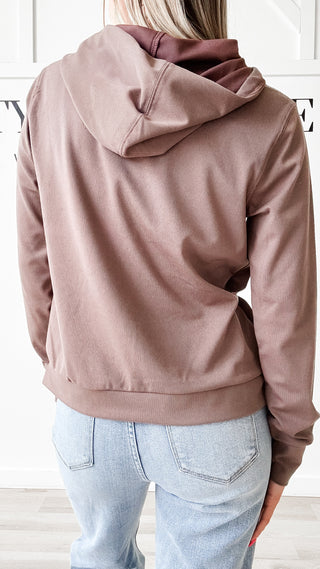 Izzy Micro Rib Hoodie