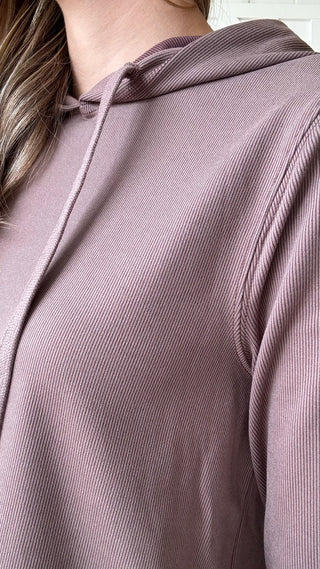Izzy Micro Rib Hoodie