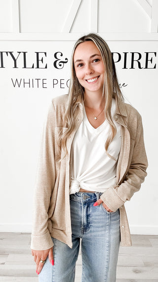 Lewis Button Down Top