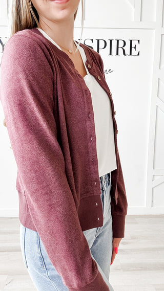 Monica Crop Cardigan